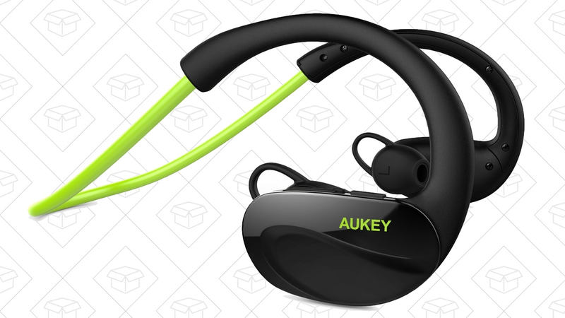Aukey Bluetooth Headphones, $16 with code AUKEY2BT